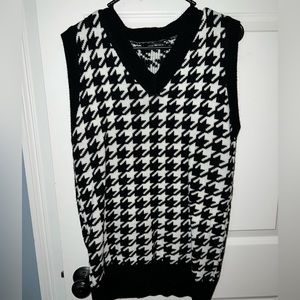 Houndstooth Vest